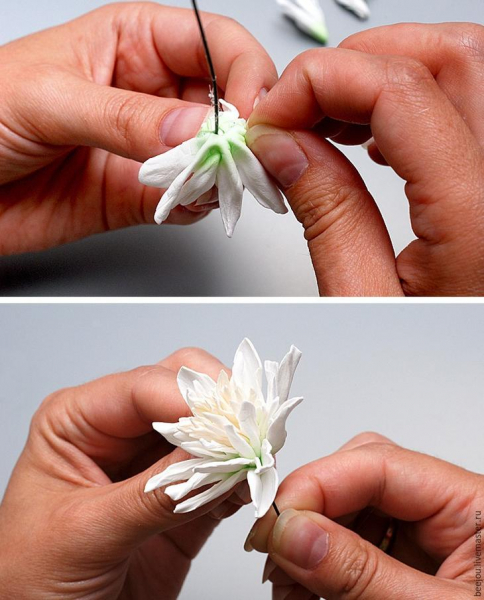 Создаем из фоамирана букет невесты