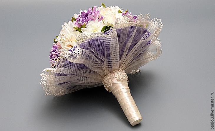 Создаем из фоамирана букет невесты
