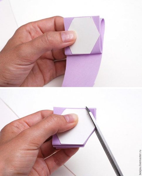 Создаем из фоамирана букет невесты