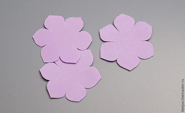 Создаем из фоамирана букет невесты