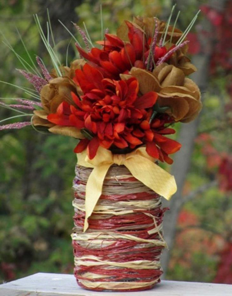 Ваза своими руками — пошаговая инструкция