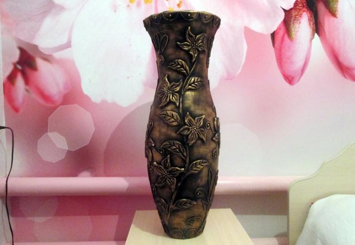 Ваза своими руками — пошаговая инструкция