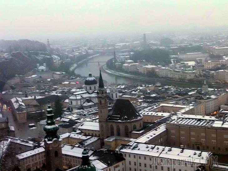 Зимние каникулы в Австрии. Зальцбург. Часть 1.