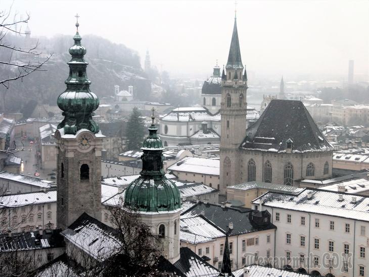 Зимние каникулы в Австрии. Зальцбург. Часть 1.