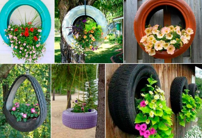 10 лайфхаков со старыми шинами