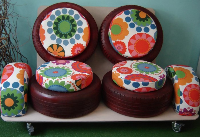 10 лайфхаков со старыми шинами