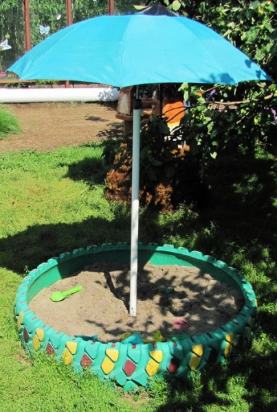 10 лайфхаков со старыми шинами