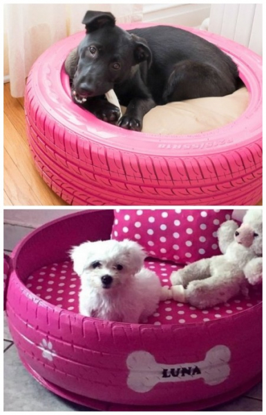 10 лайфхаков со старыми шинами