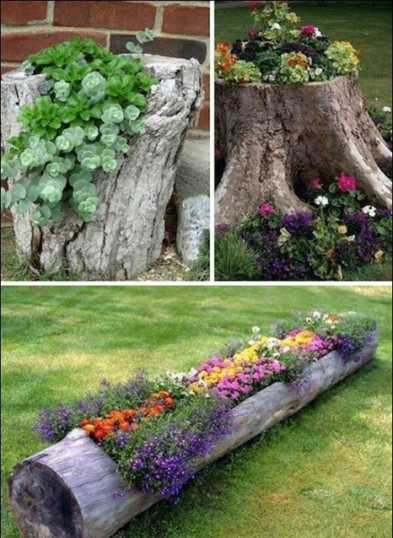 11 декоративных цветников, которые можно смастерить для украшения дачного участка