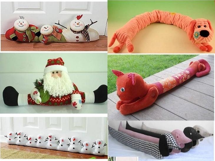 Как сшить своими руками игрушки от сквозняка