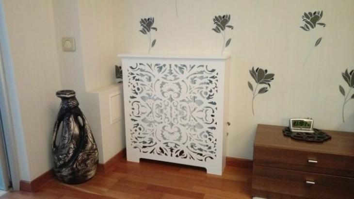 Как же скрыть батарею