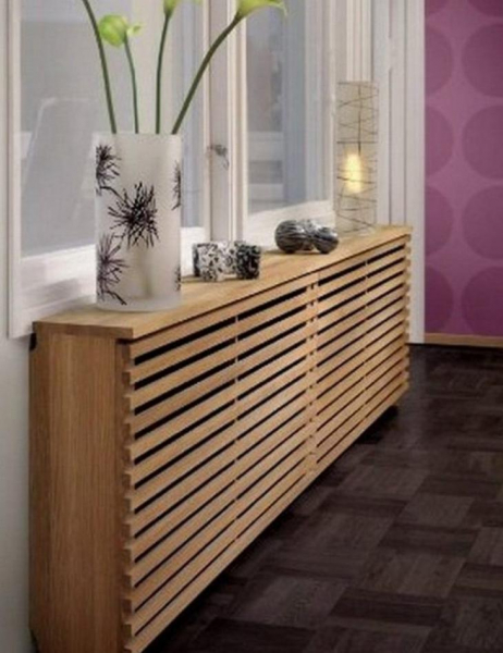 Как же скрыть батарею