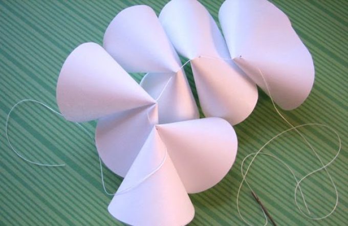 Китайские шары из бумаги, крепированной бумаги, шары-соты своими руками