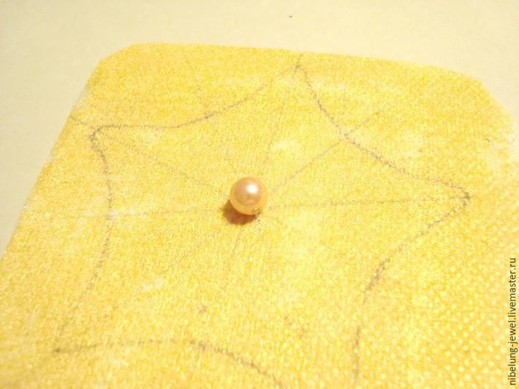 Морская звезда из бисера