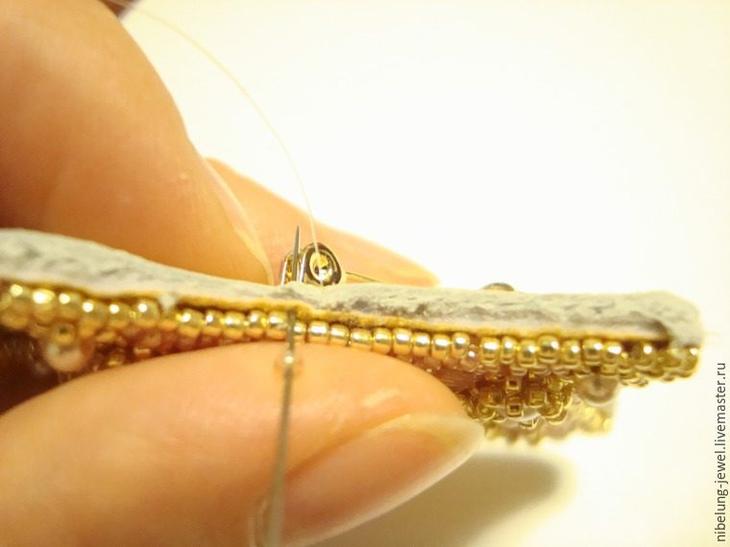 Морская звезда из бисера