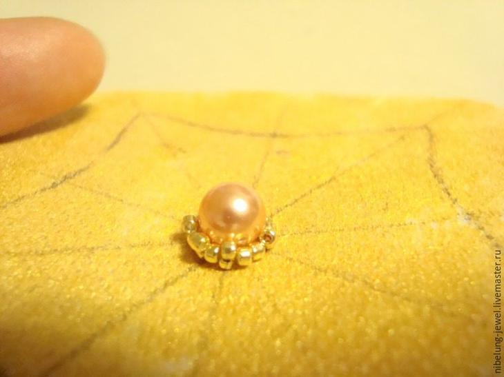 Морская звезда из бисера