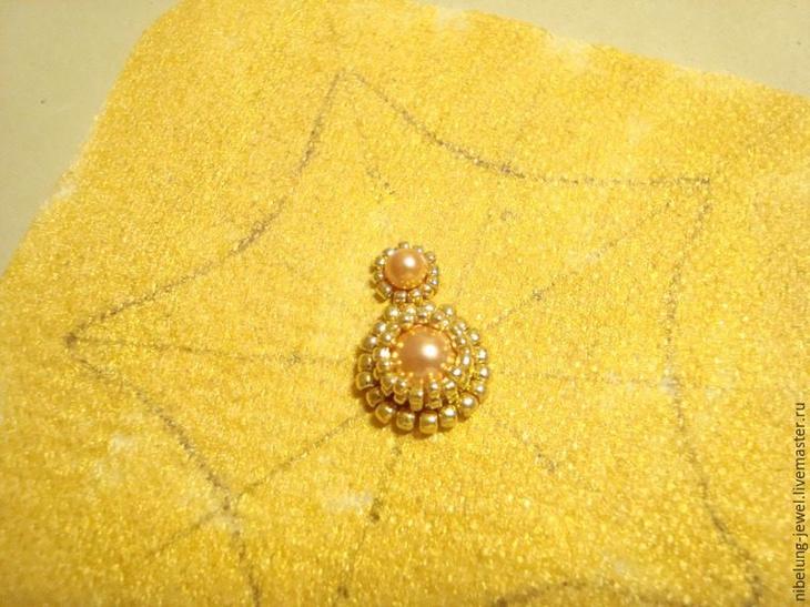 Морская звезда из бисера