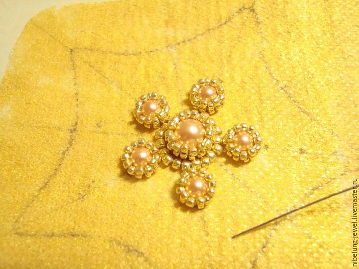 Морская звезда из бисера