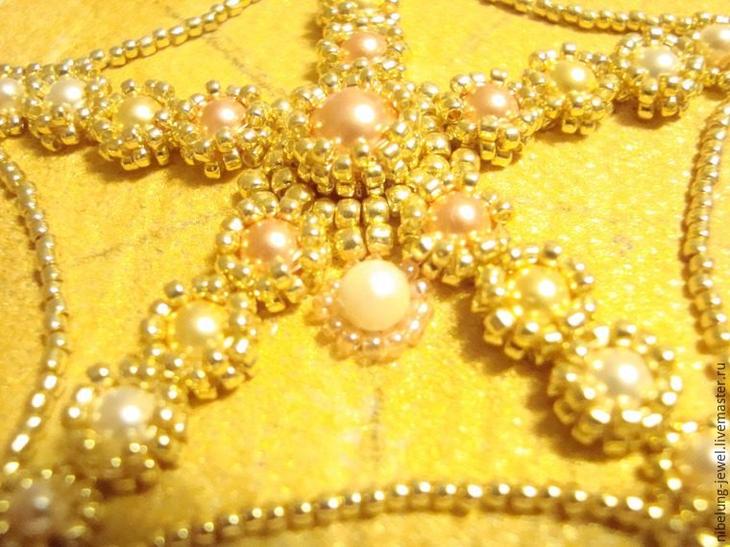 Морская звезда из бисера