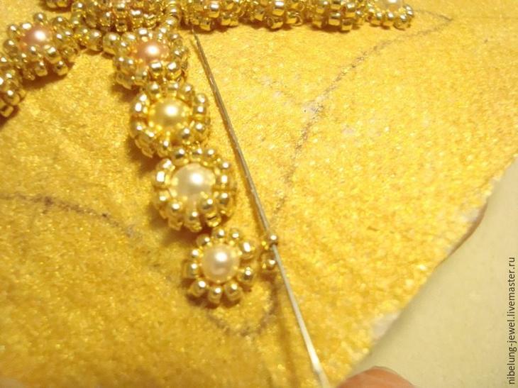 Морская звезда из бисера