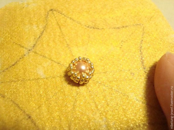 Морская звезда из бисера