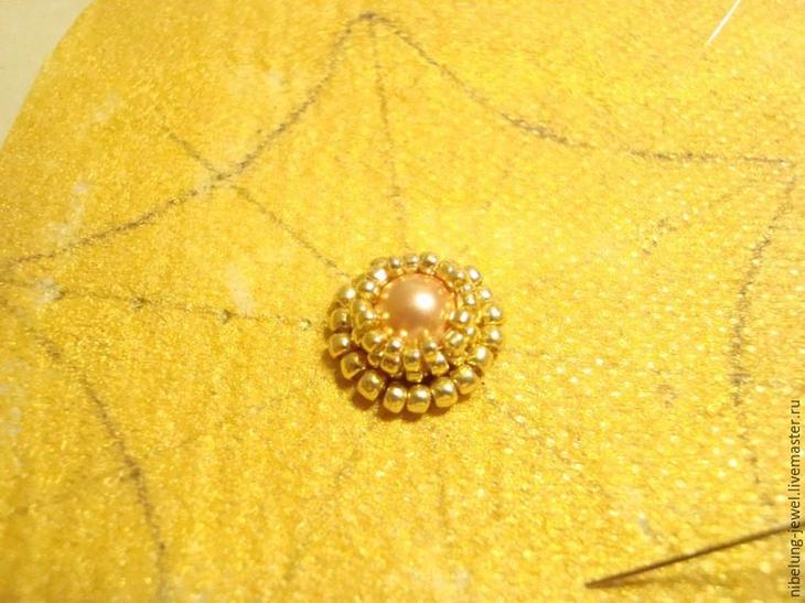 Морская звезда из бисера