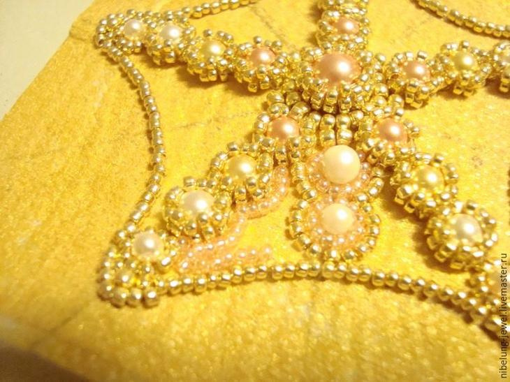 Морская звезда из бисера