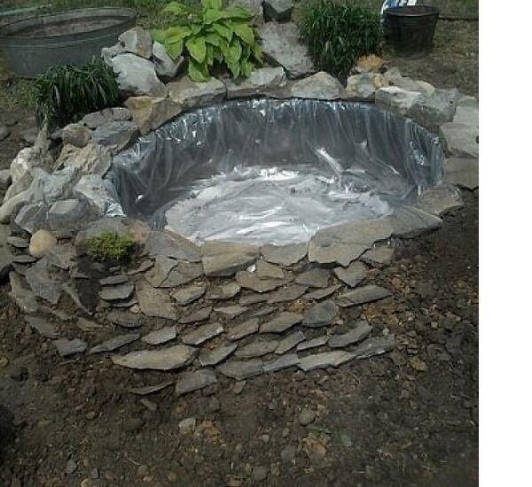 Пруд на даче своими руками