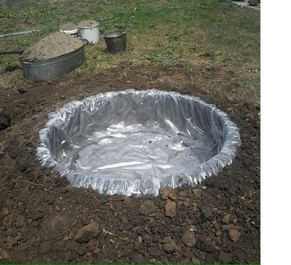 Пруд на даче своими руками