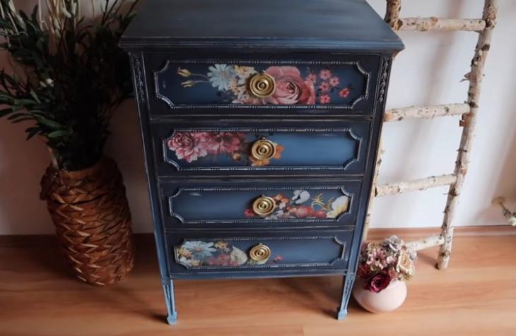 Реставрация старого комода