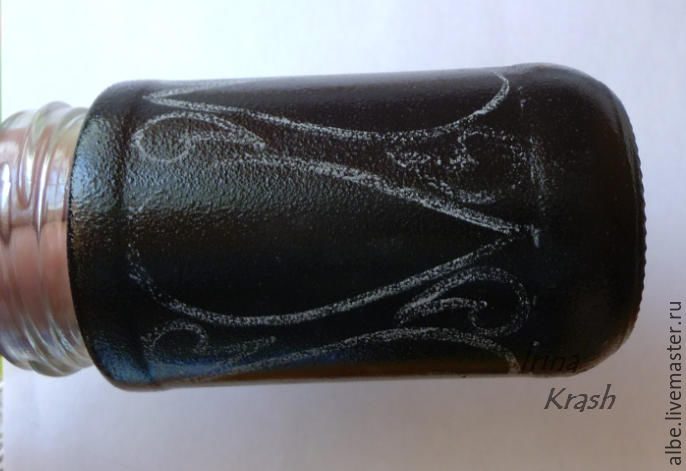 Роспись баночки из-под кофе