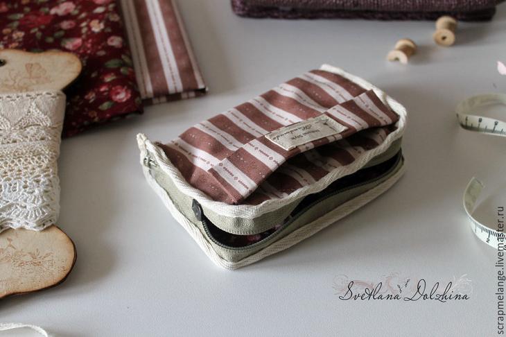 Шьем кошелек и делаем обложку для паспорта на магнитной застежке