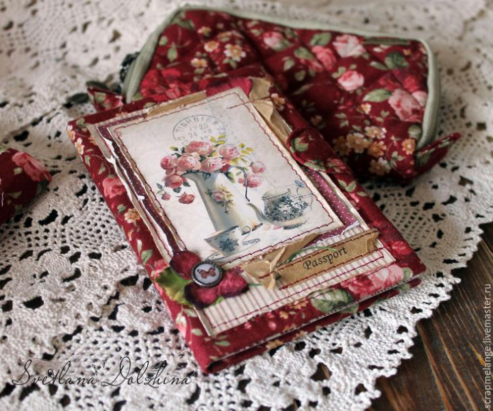 Шьем кошелек и делаем обложку для паспорта на магнитной застежке