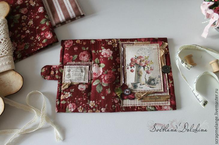 Шьем кошелек и делаем обложку для паспорта на магнитной застежке