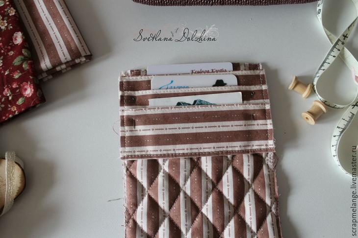 Шьем кошелек и делаем обложку для паспорта на магнитной застежке