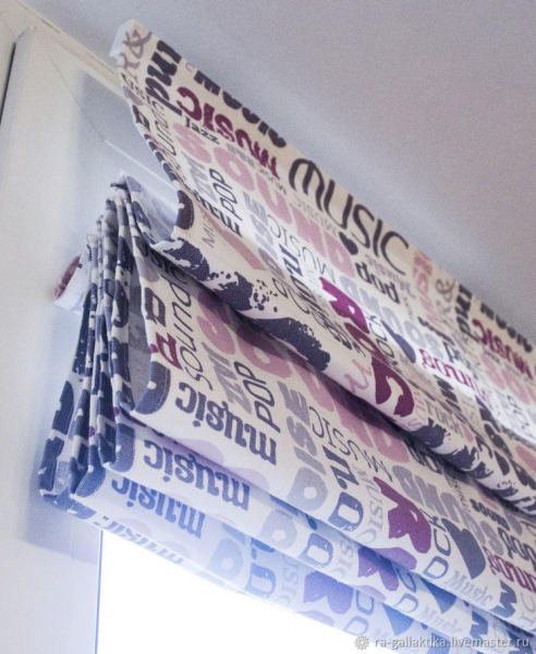 Шьем римские шторы своими руками