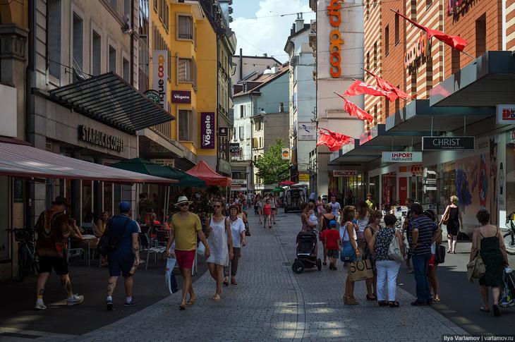 Швейцария - страна квартирантов