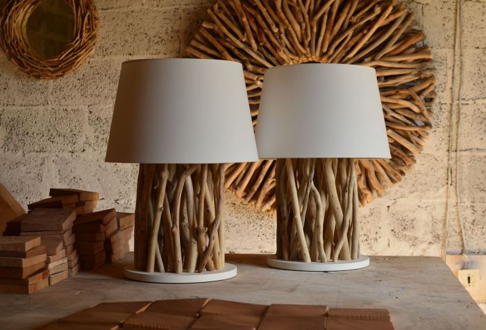 Стильные элементы декора из древесины, которые можно сделать самому