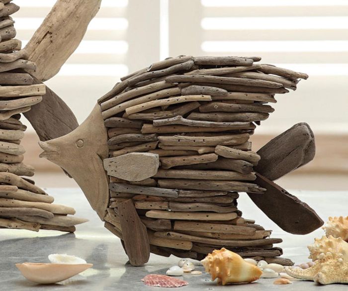 Стильные элементы декора из древесины, которые можно сделать самому