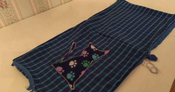 Удивительная переделка дешёвого пледа