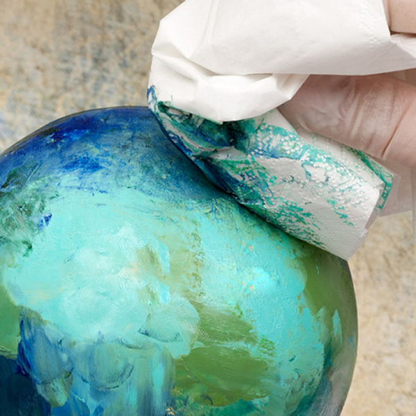 Ваза в технике сграффито — как сделать своими руками