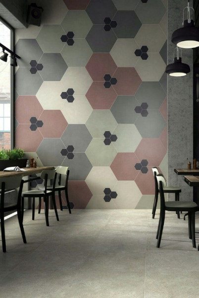 18 изумительных идей использования керамической плитки