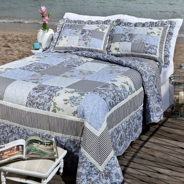 Чудесные лоскутные одеяла