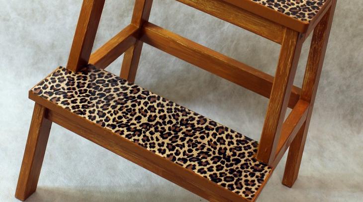 Декупаж табурета — правильная техника выполнения