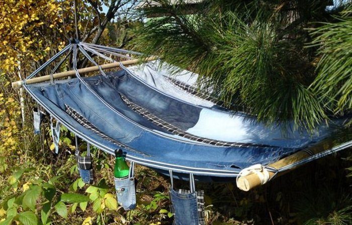 Использование старых вещей на даче