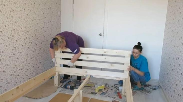 Кровать своими руками