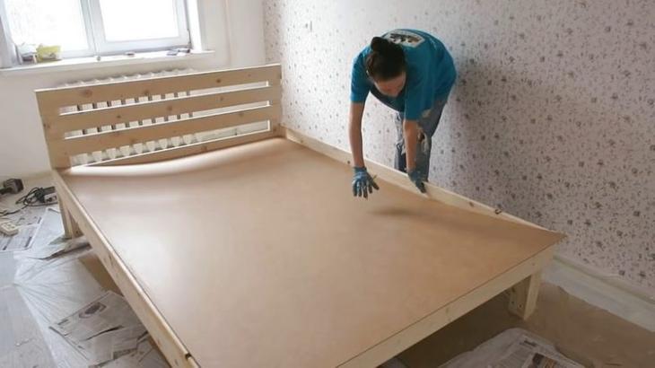 Кровать своими руками