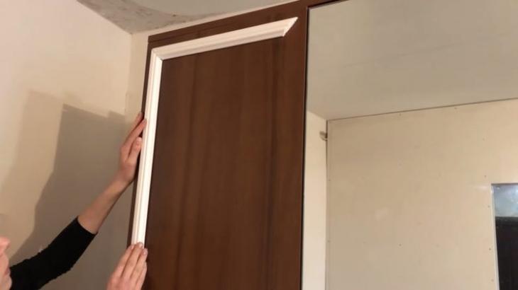 Переделка старого шкафа в скандинавском стиле