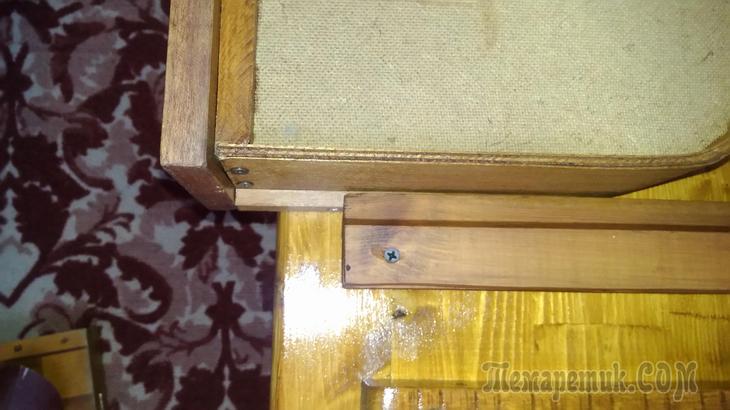 Шахматный журнальный столик своими руками