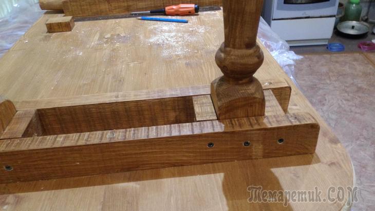 Шахматный журнальный столик своими руками